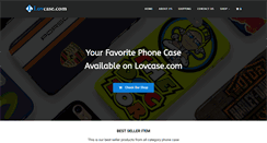 Desktop Screenshot of lovcase.com