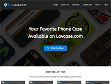 Tablet Screenshot of lovcase.com